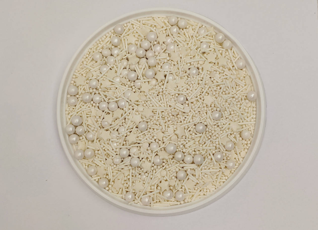 

Декор сахарный "Коктейль белый"