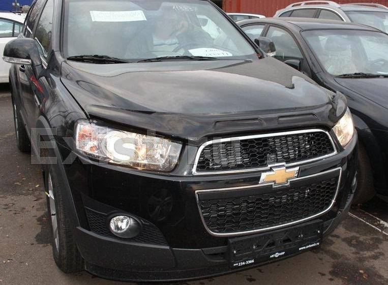 

Дефлектор капота (Мухобойка) Chevrolet Captiva 2012-2018 (EGR)