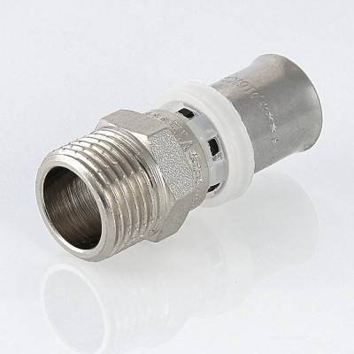 

Пресс муфта с наружной резьбой Valtec