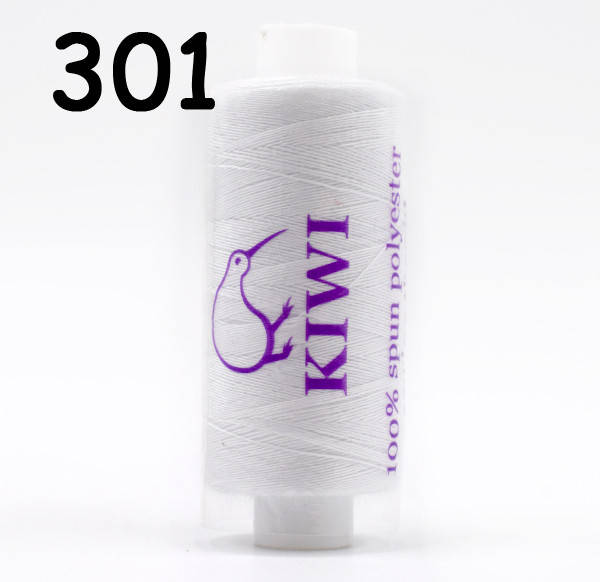 

Нитки швейные KIWI 40/2 (301), Разные цвета