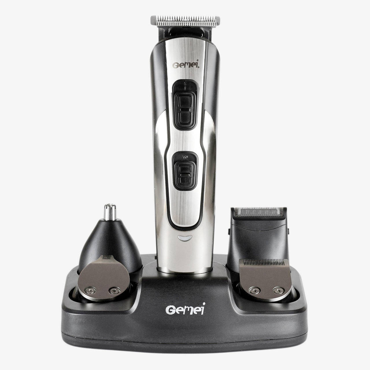 

Профессиональная машинка для стрижки триммер для бороды носа и ушей Geemy GM 592 10 в 1