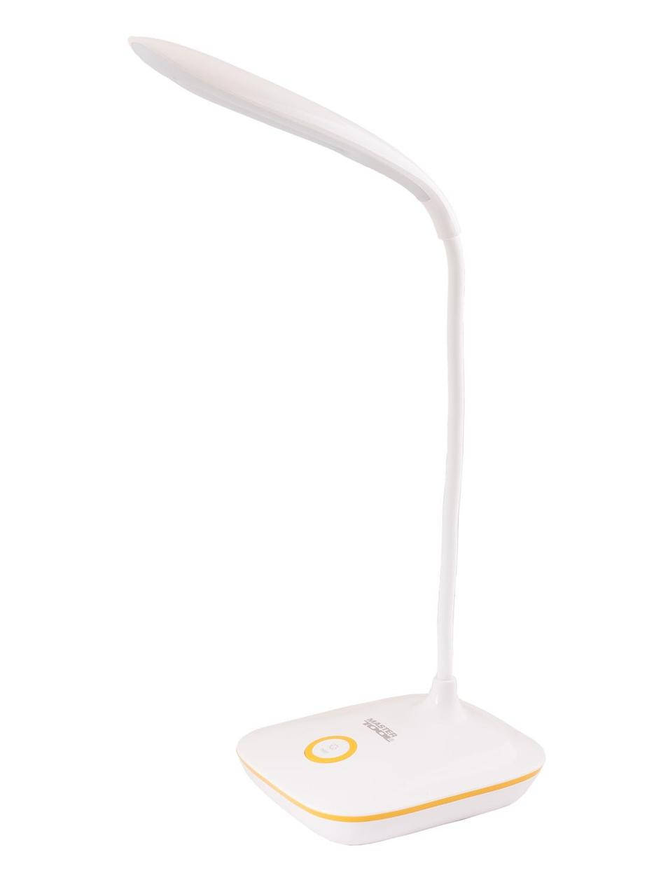 

Лампа настольная гибкая MASTERTOOL 125х100х350 мм COB LED USB/3xAA ABS 94-0814 Perry