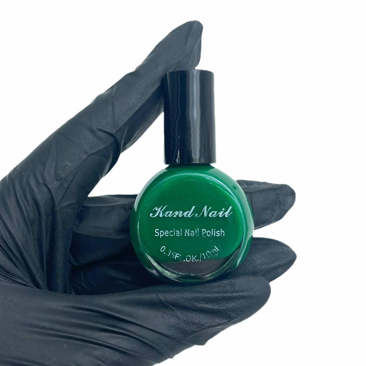 

Лак-краска для стемпинга Kand Nail, 10 мл. Зеленый