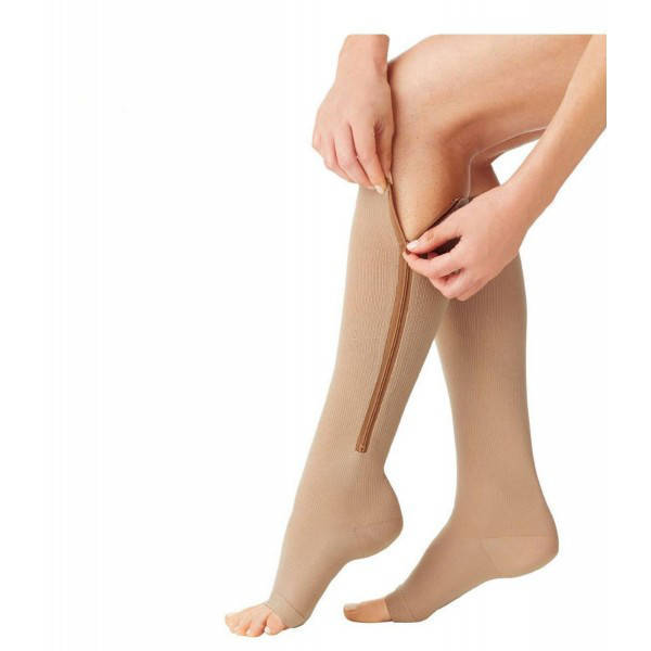 

Компрессионные гольфы Zip Sox, одобренно, Бежевый