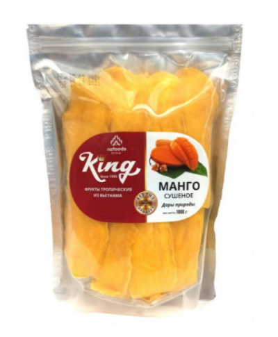 

Манго сушеное King 500 g