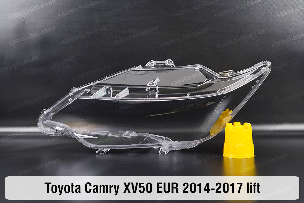 

Стекло фары Toyota Camry XV50 55 (2014-2017) VII поколение рестайлинг левое