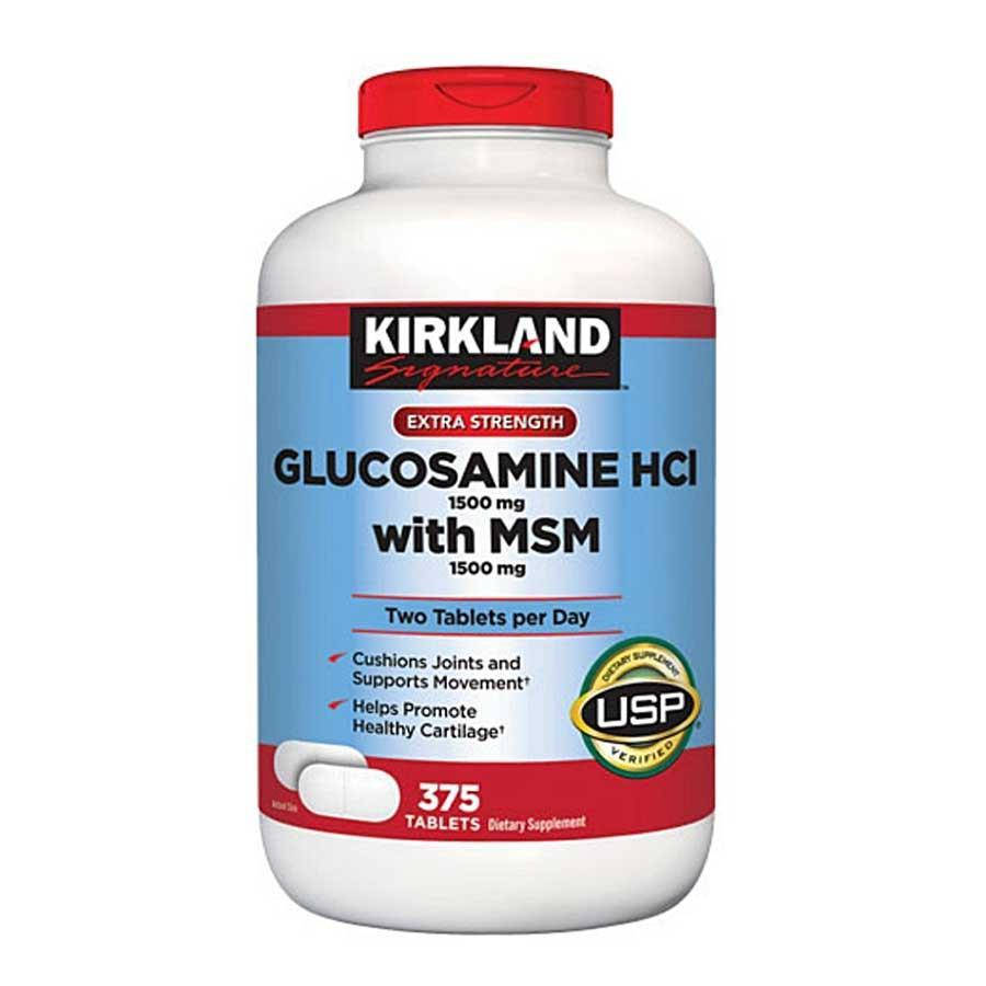 

Kirkland глюкозамин с МСМ 375 шт