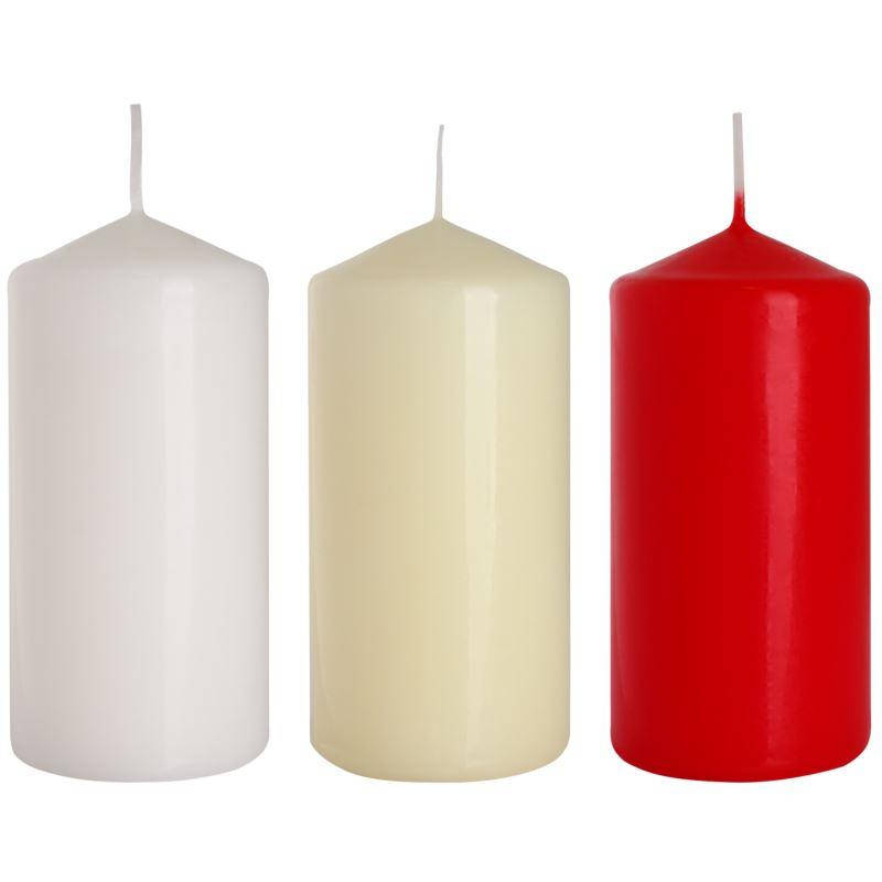 

Свічка стовпчик Sw60/120-011, 38h Колір: білий, молочний, червоний