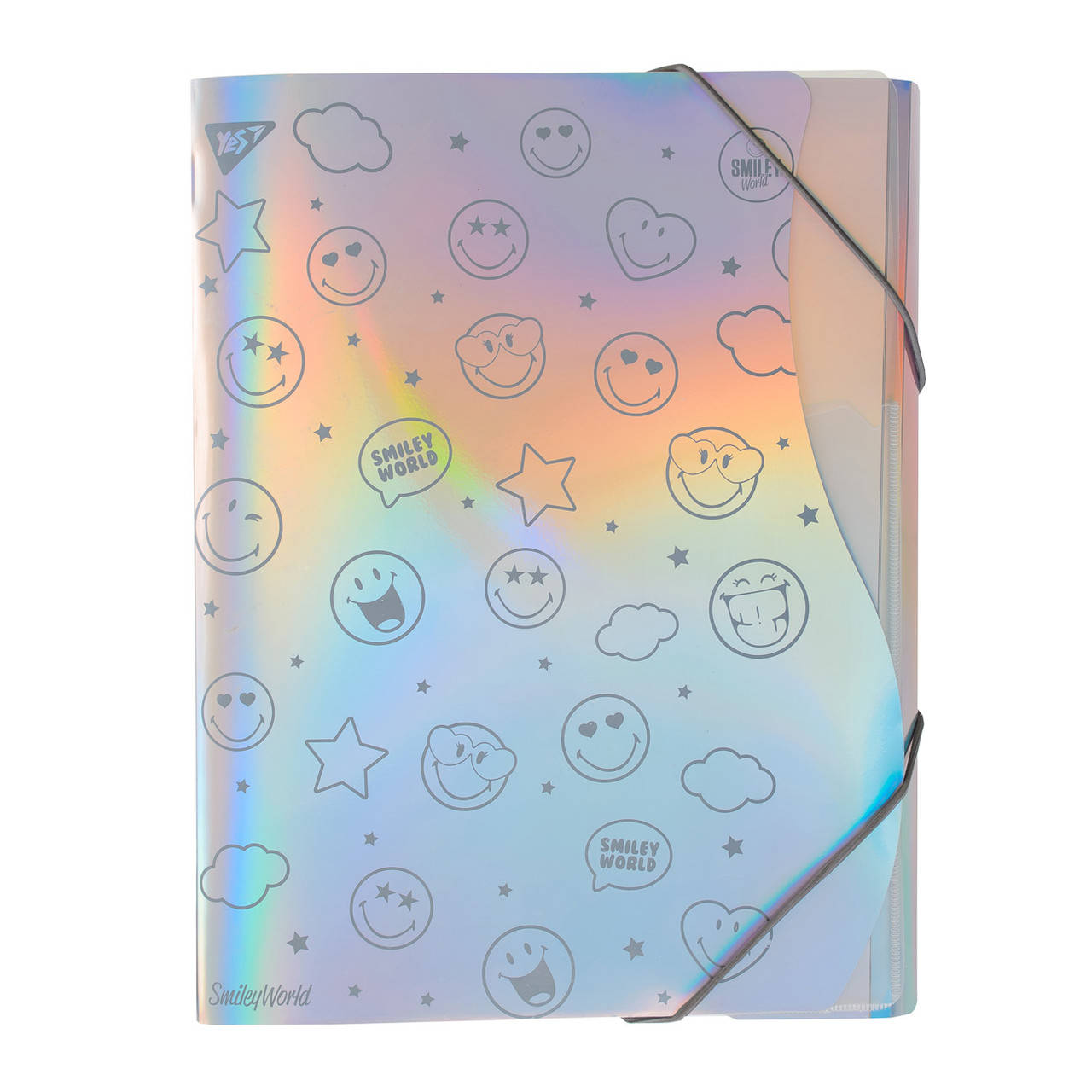 

Папка-органайзер YES A4 "Smiley World", 16 стр., Разные цвета