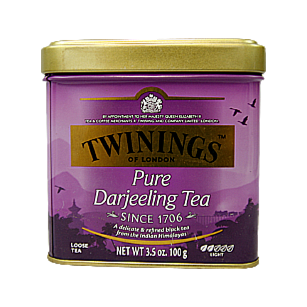 

Чай Твінінгс рожевий Twinings pure darjeeling ж/б 100g 6шт/ящ (Код : 00-00012080)