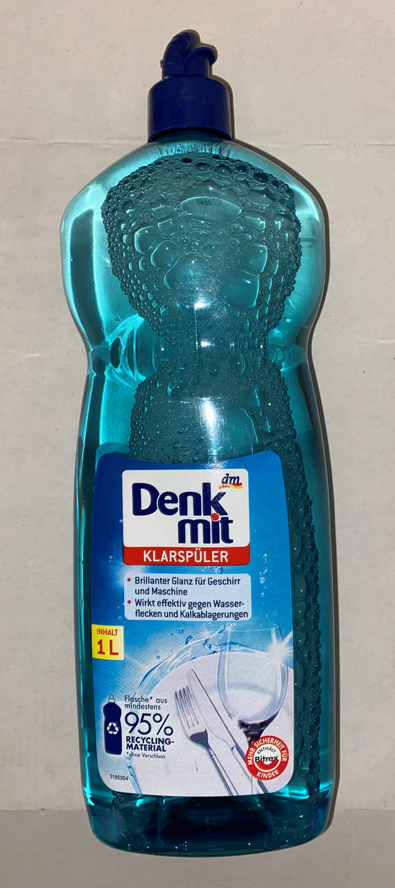 

Ополіскувач для посудомийних машин Denkmit Klarspuler 1000 мл.