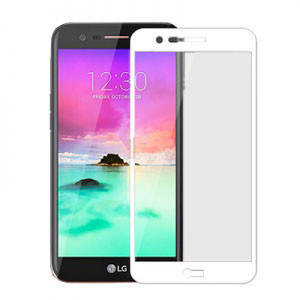

Захисне скло Glass Full Screen для LG K10 2017 (Білий), Белый