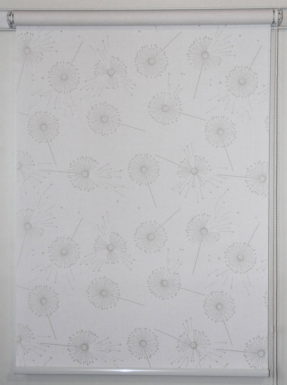 

Рулонная штора 575*1500 Одуванчики Белый