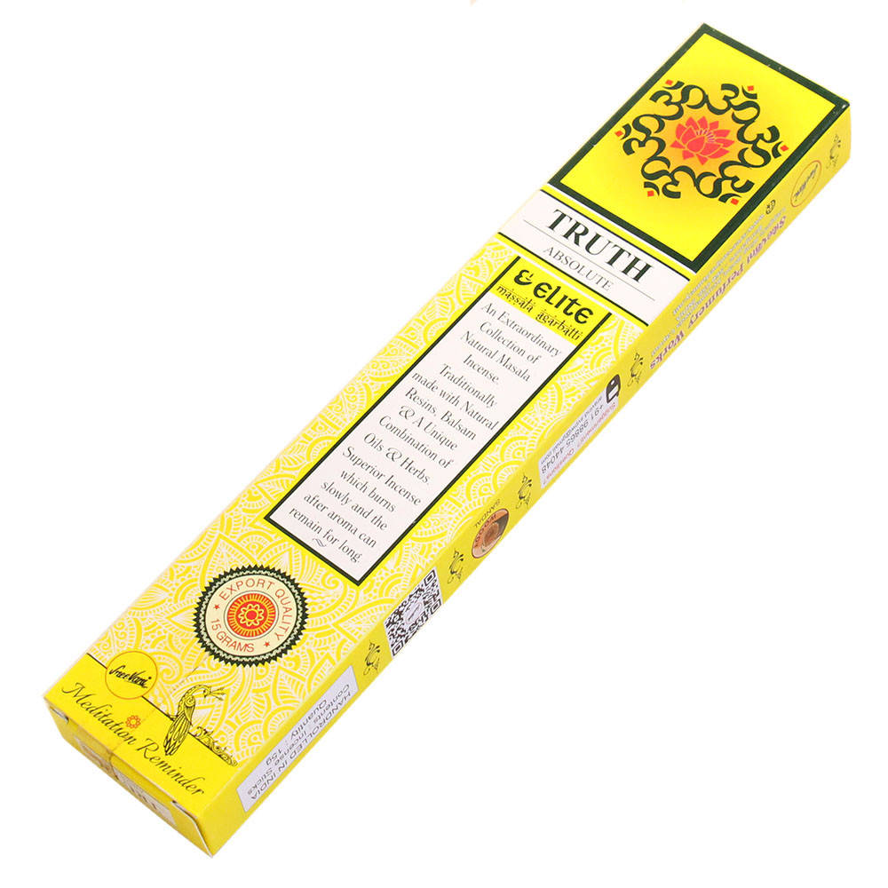

Пахощі Truth Sree Vani Masala Incense Sticks 15г, Аромапалочки масальные благовония Шри Вани Истина,