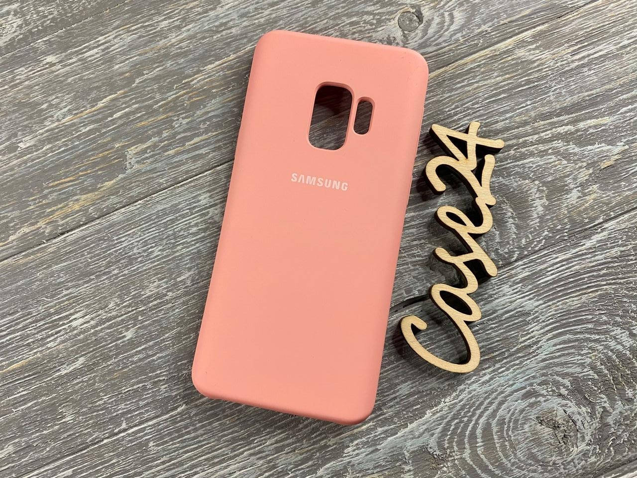 

Чехол Soft touch для Samsung Galaxy S9 (8 цветов) розовый