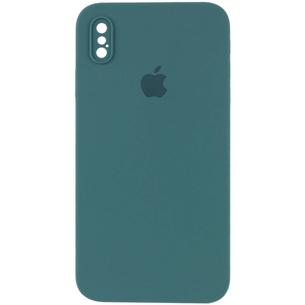 

Чехол Silicone Case Square Full Camera Protective (AA) для Apple iPhone XS (5.8")