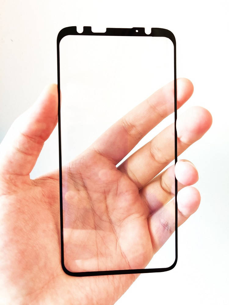 

Защитное стекло 5D для Meizu 16th 9H на весь экран клей по всей поверхности, Черный