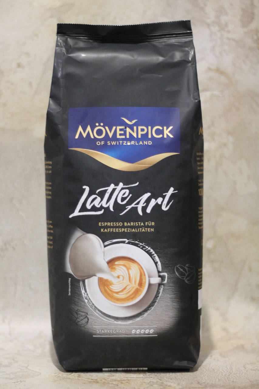 

Кава зернова movenpick latte art 1кг