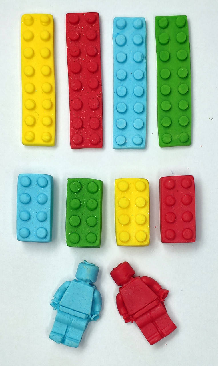 

Сахарная фигурка "Конструктор Лего"