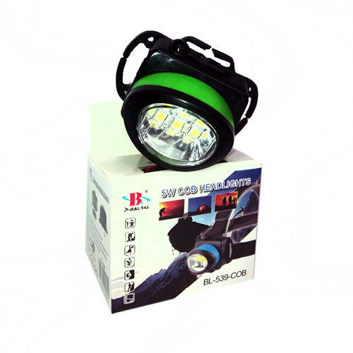 

Фонарь на голову на батарейках BL-539 6SMD, 3W (3*AAA)
