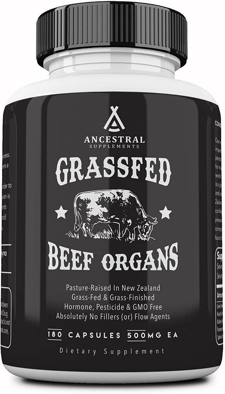 

Ancestral Supplements Beef Organs / Говяжьи органы 180 капсул