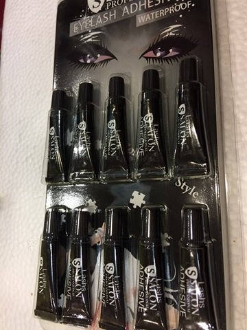 

Клей для наращивания ресниц Salon professional 1г, черный оригинал