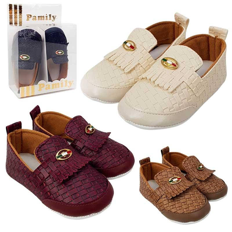 

Пинетки для мальчика 0-6мес."Pamily" арт.2206, 4 цвета