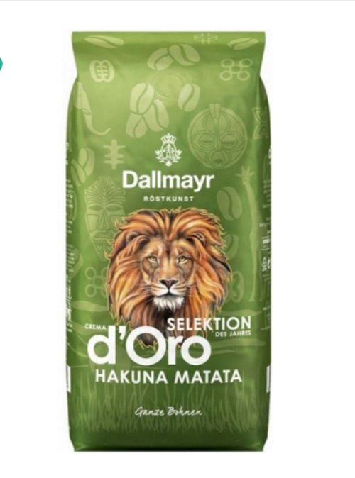 

Кофе в зернах Dallmayr d Oro Hakuna Matata 1 кг