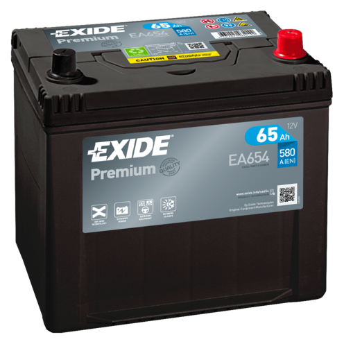 

Аккумулятор автомобильный Exide EA654