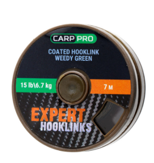 

Поводковый материал в оболочке 15LB зеленый 7 м CARP PRO