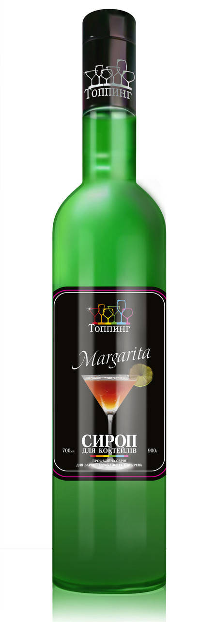 

Сироп для лимонадов Маргарита ТМ Топпинг, 900 г