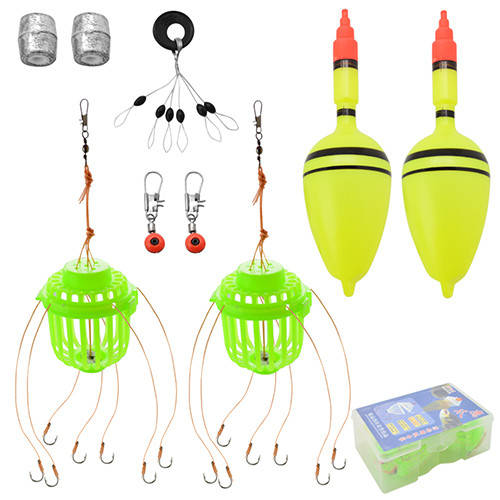 

Поплавочный набор "Толстолоб" 2 шт/уп SF23854 снасть для ловли толстолоба