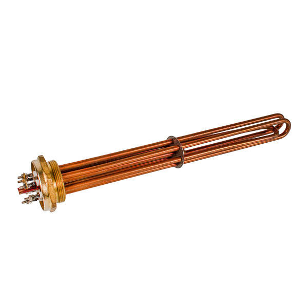 

Блок тэнов 9000W 220V (медный), L=3850mm гайка 2" для электрического котла SANAL
