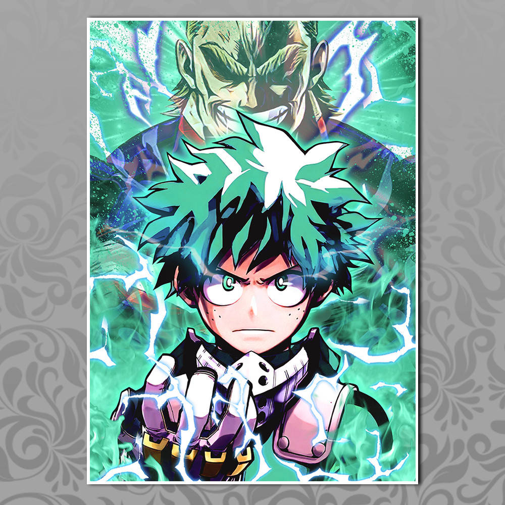 

Плакат Аниме Boku no Hero Academia 027