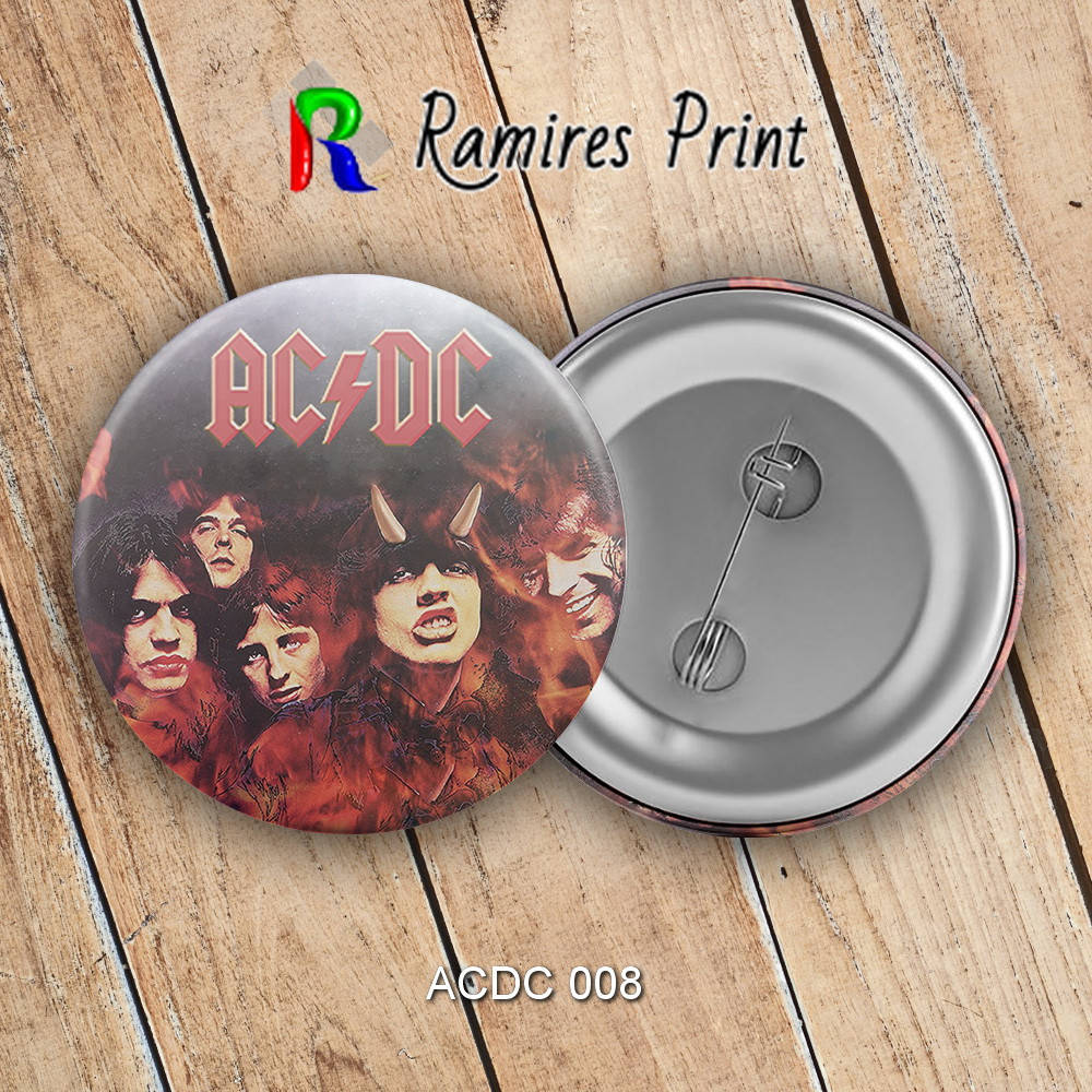 

Значок рок AC/DC 008