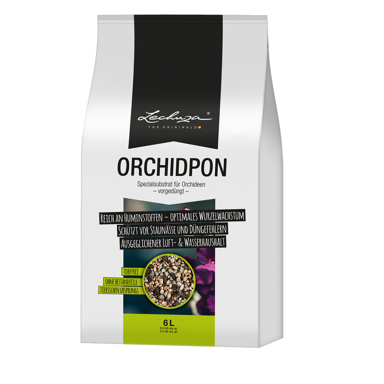 

Субстрат неорганический LECHUZA ORCHIDPON 6л