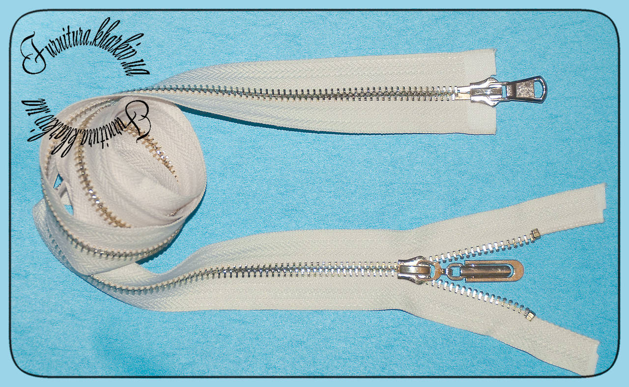 

Молния металлическая №5 длина 100см топленое молоко двухбегунковая ,шлифованый зуб