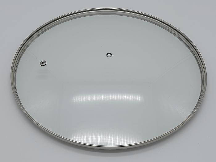 

Крышка стеклянная для сковородки без ручки D 30 cm