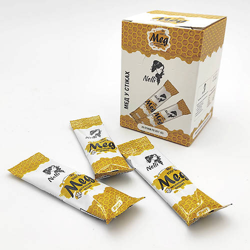 

Мед (в сиках 20грм) цветочный 20шт