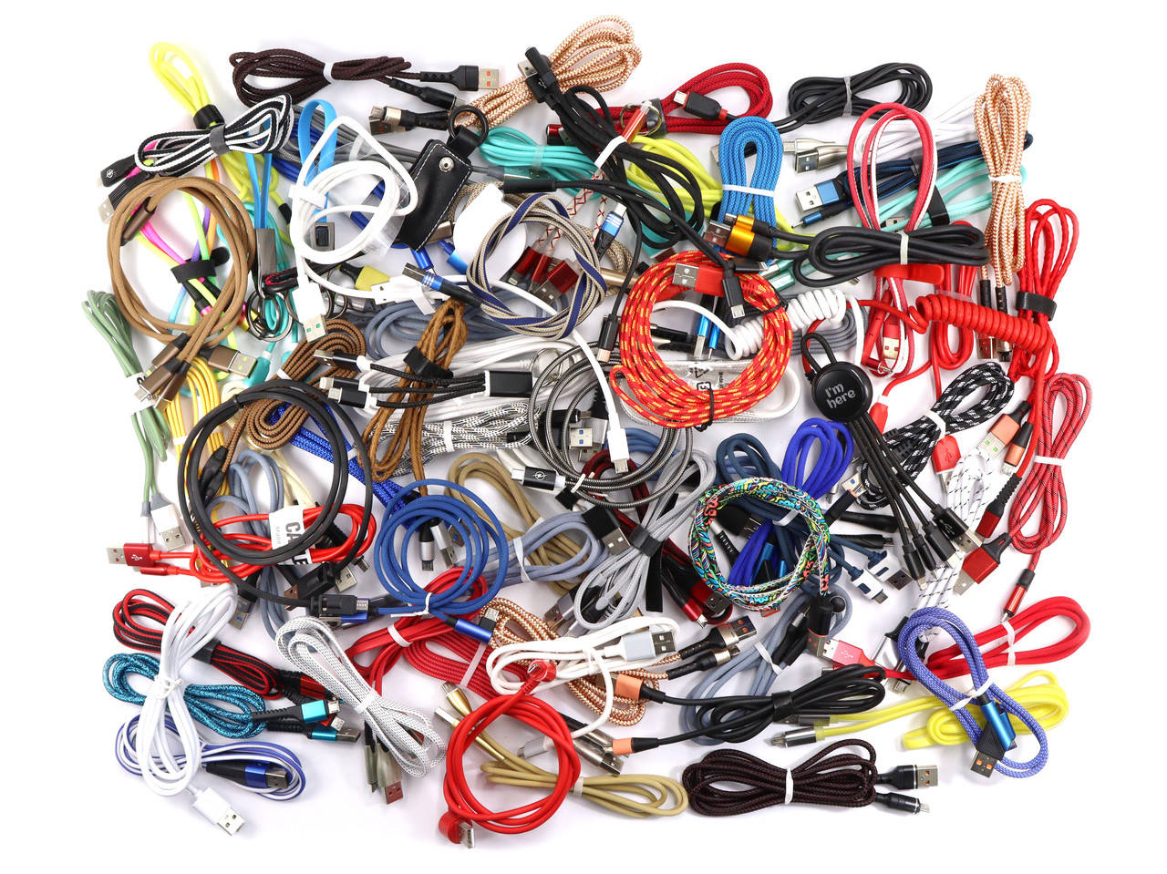 

Кабель USB - micro USB MIX 1000шт 9734