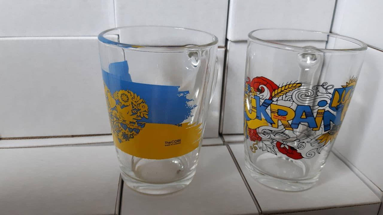 

Кружка конус "Украина" 300 мл, Прозрачный