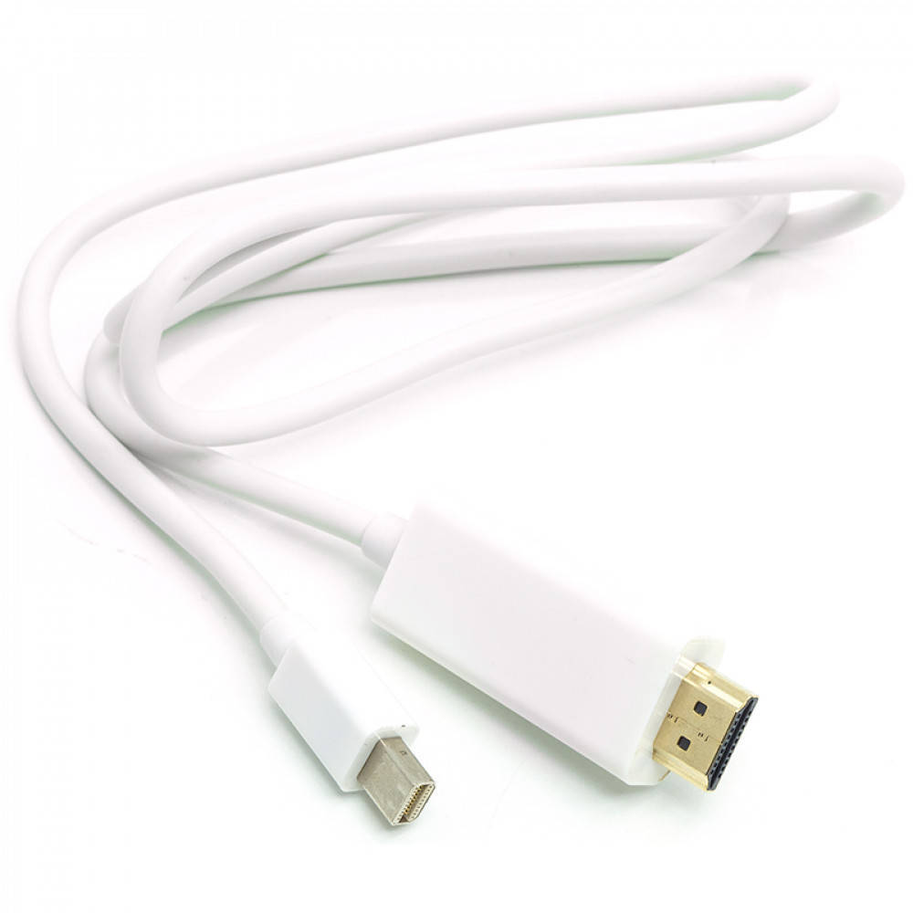 

Кабель PowerPlant mini DisplayPort (M) - HDMI (M), 1 м