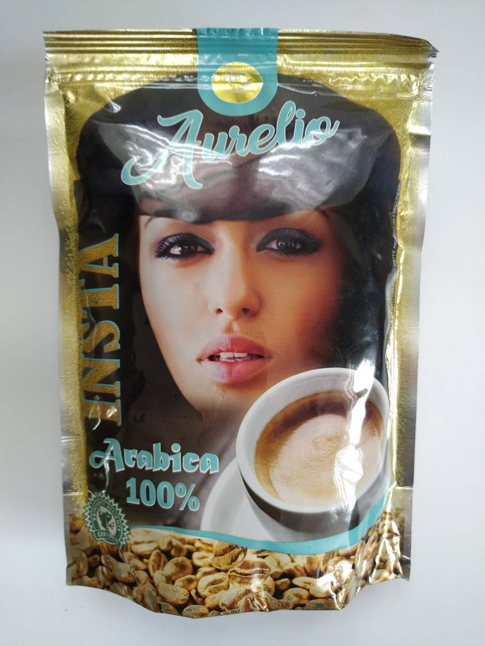 

Кава розчинна Aurelio 100% arabica 190 гр