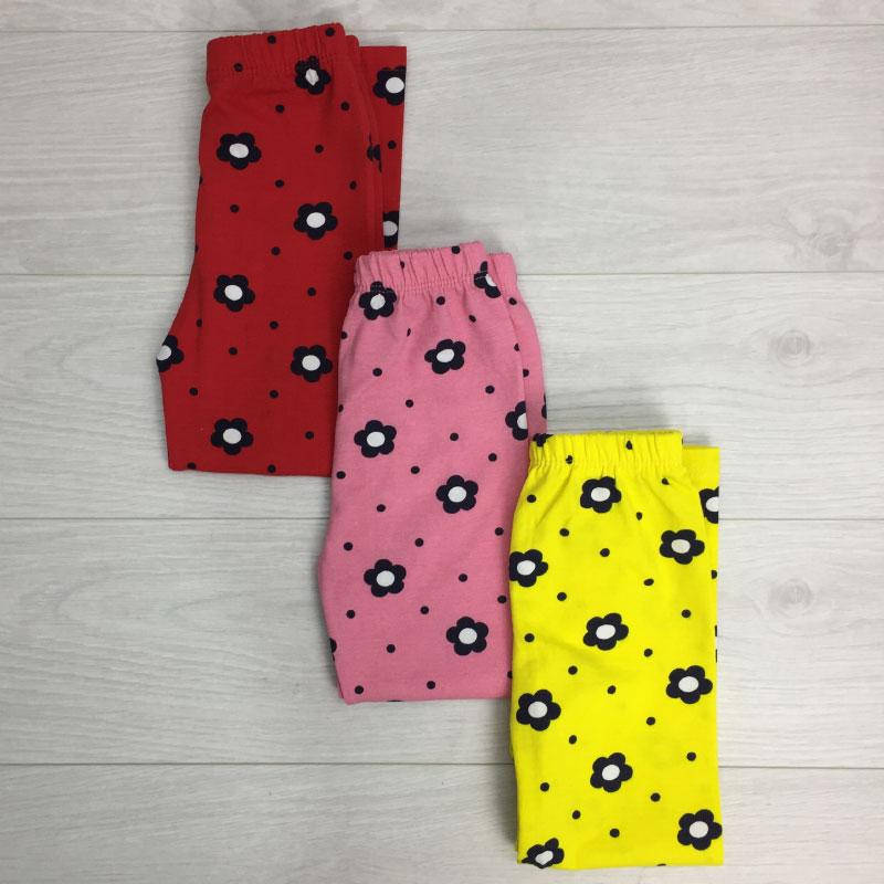 

Леггинсы для девочки, цветочный принт 80-104 (1-4 г.) арт.13884.0