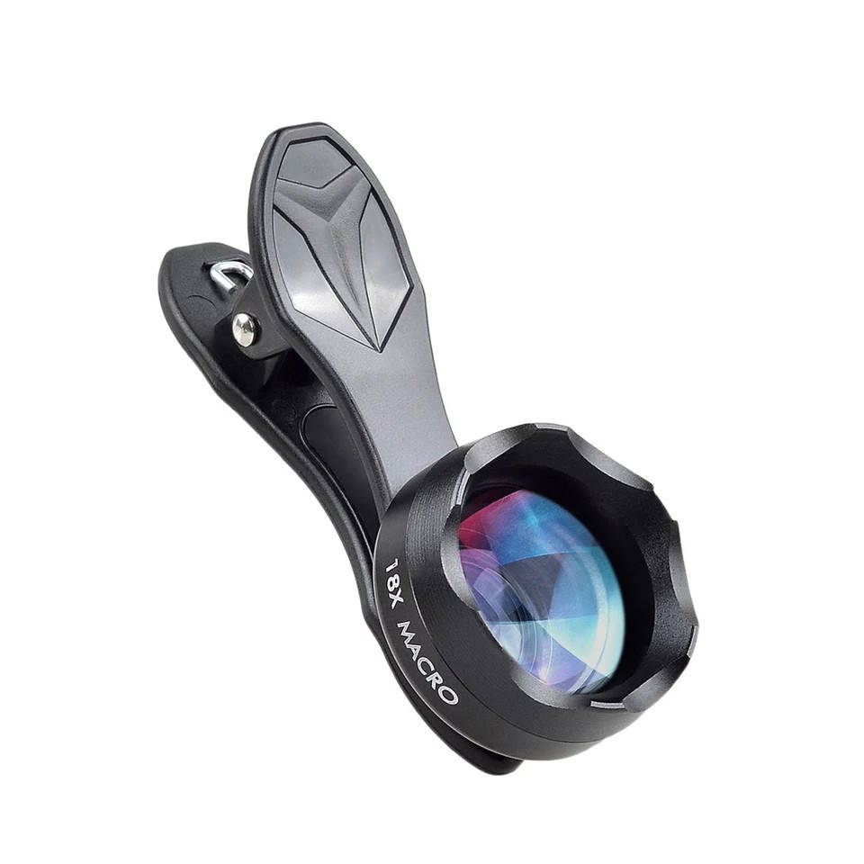 

18-тикратная линза Apexel APL-HD18X для смартфонов, Черный