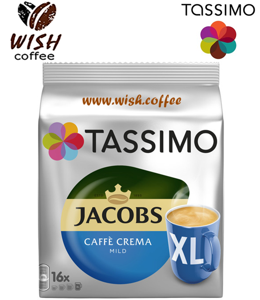 

Кофе в капсулах Тассимо - Tassimo Mild Crema XL (16 порций)