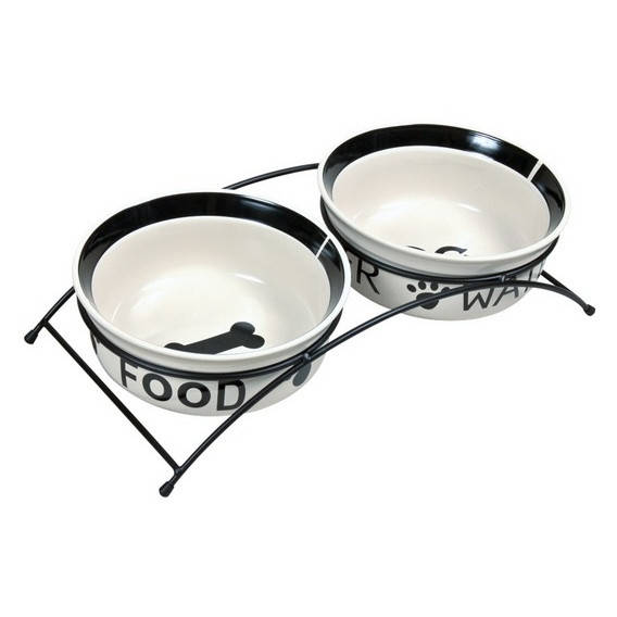 

Тrixie Eat on Feet Ceramic Bowl Set керамические миски на подставке 0,25л (24640)