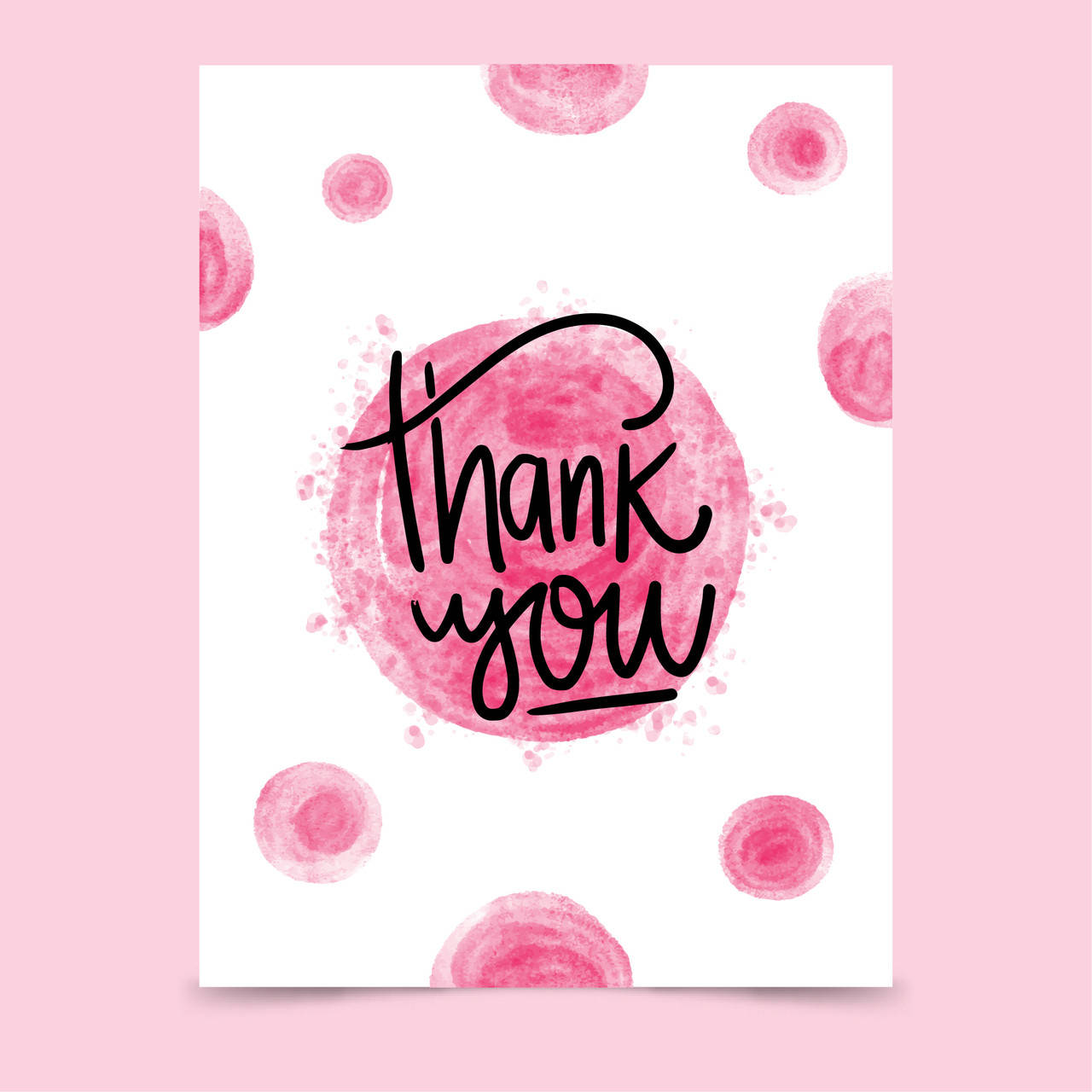 

Открытка Thank you 10*15 см