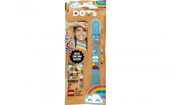 

Конструктор Lego Dots Браслет «Радуга» V29 (41900)