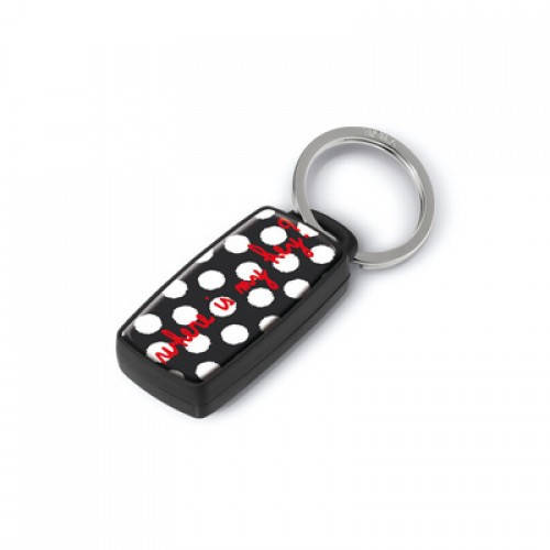 

Брелок Detective white dots со звуком, Белый